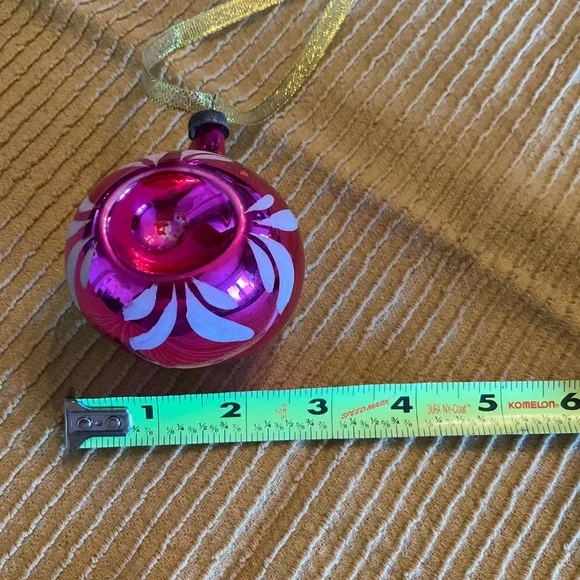 Set of 3 polish glass ornaments - Picture 4 of 7